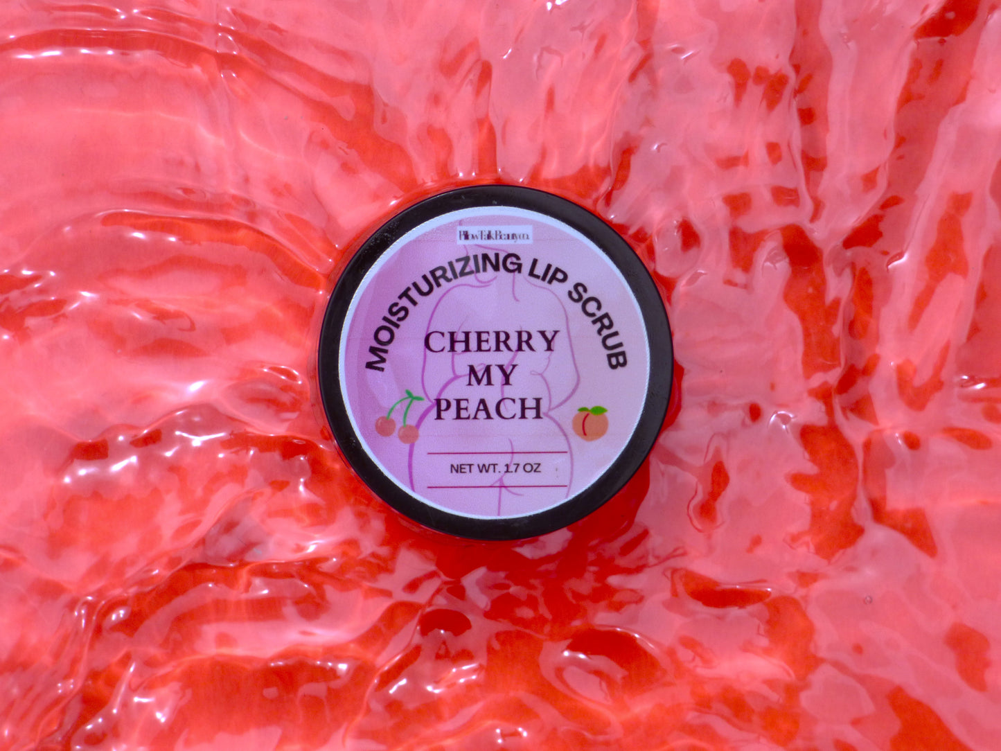 My Moisturizing Lip Scrub - Cherry My Peach