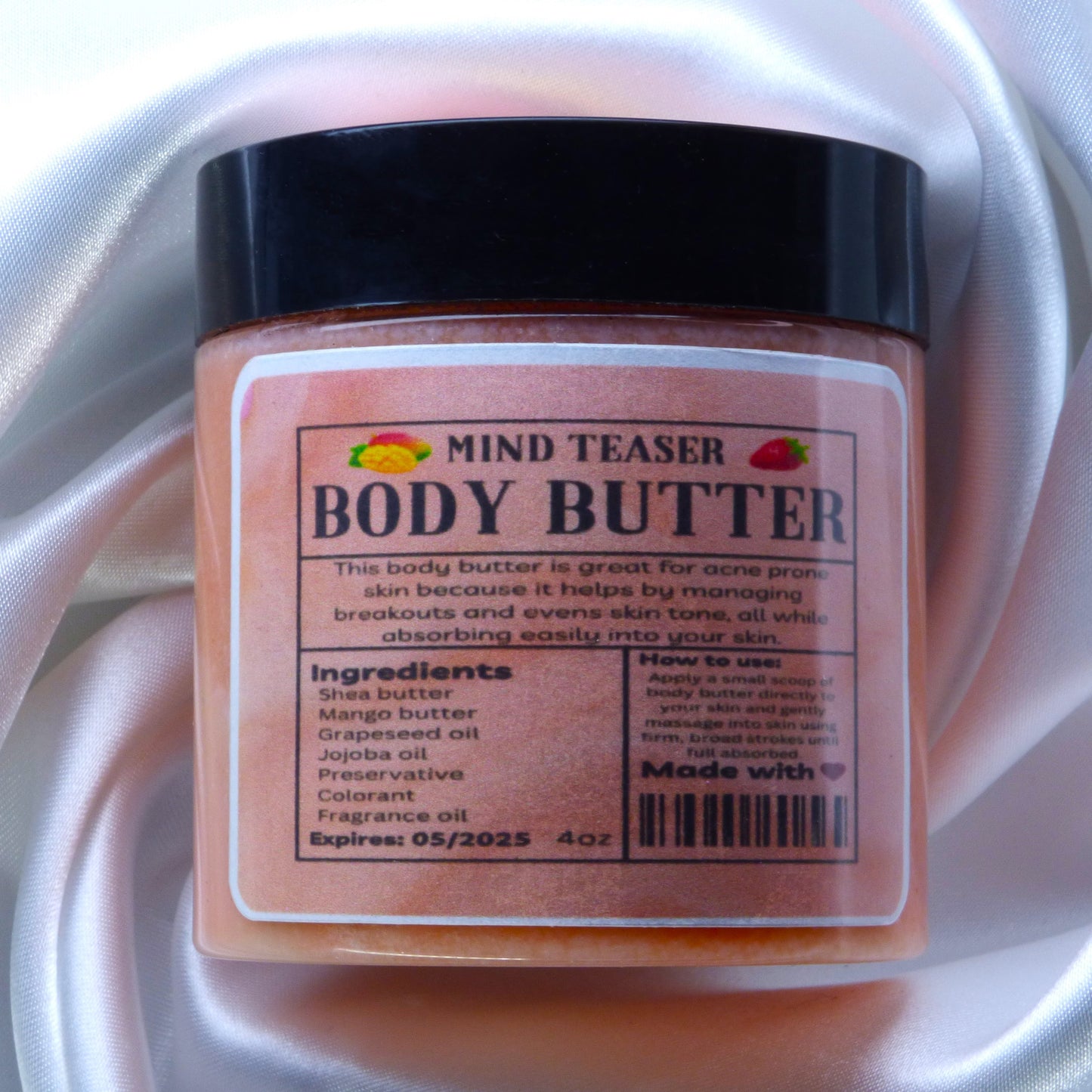 Non-Comedogenic Body Butter- Mind Teaser